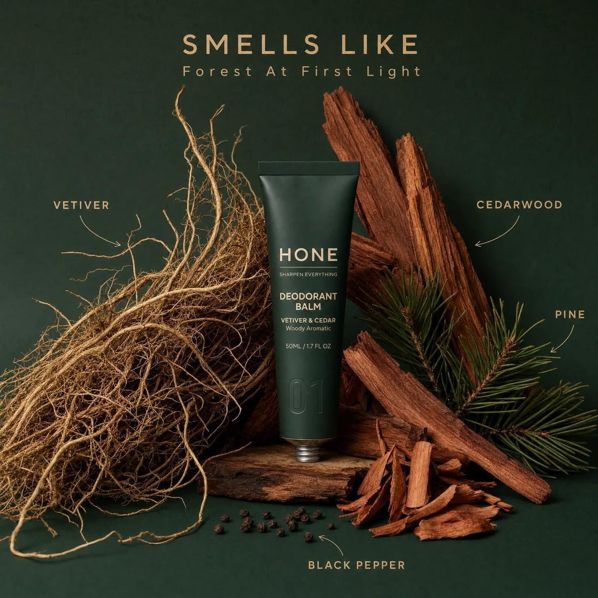 Vetiver, Cedar & Pine